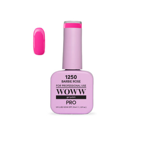 Ημιμόνιμο Βερνίκι New Woww Cosmetics Pro 10ml Barbie Rose - 1250